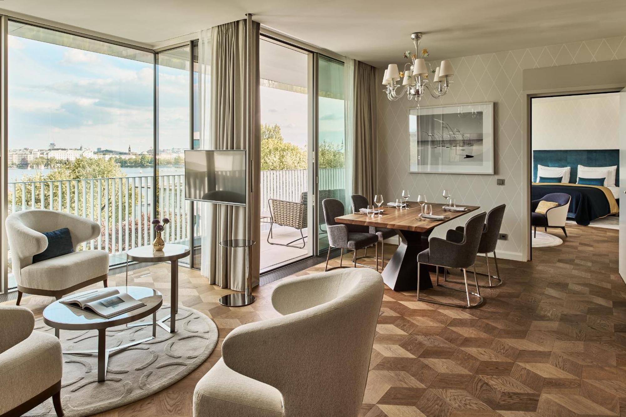 The Fontenay Hamburg Exterior photo Interior of a typical apartment